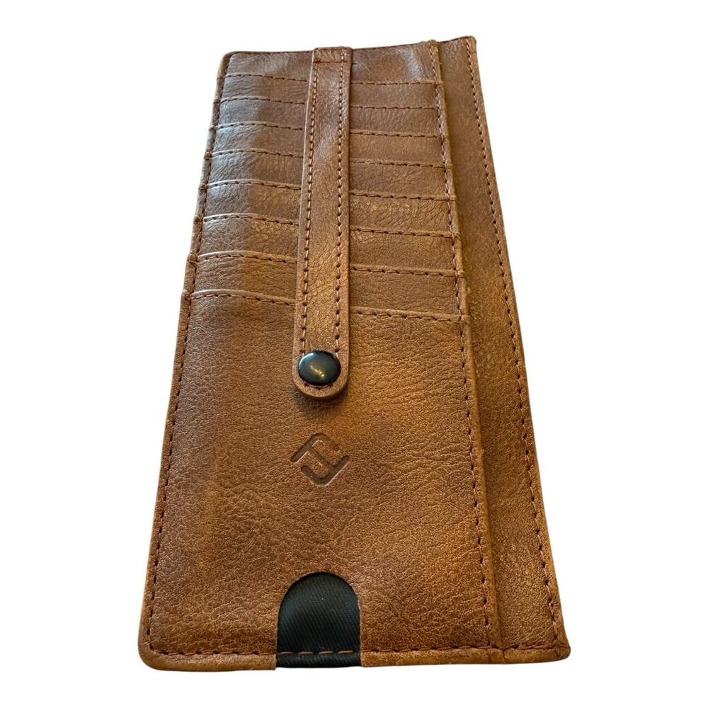 RFID Blocking Wallet Holder Slim Credit Card Wallet Holder Change Pouch 9 Card - Picture 2 of 8